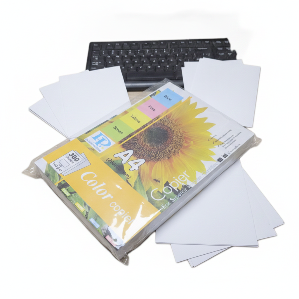Bìa A4 Trắng Hướng Dương